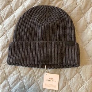 Coach Rib Knit Hat